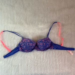 Pink Victoria secret lace bra